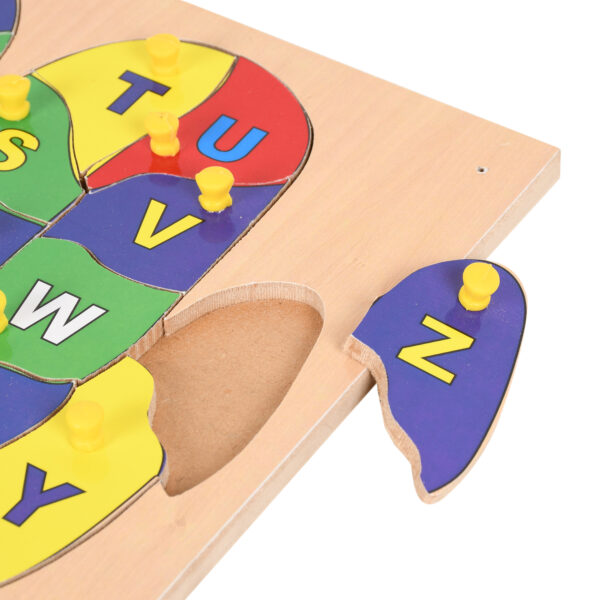 Best Choice Products 40-Piece Kids Wooden ABC Block Set, Building Education Alphabet Letters STEM Toy w_ Case - Image 3