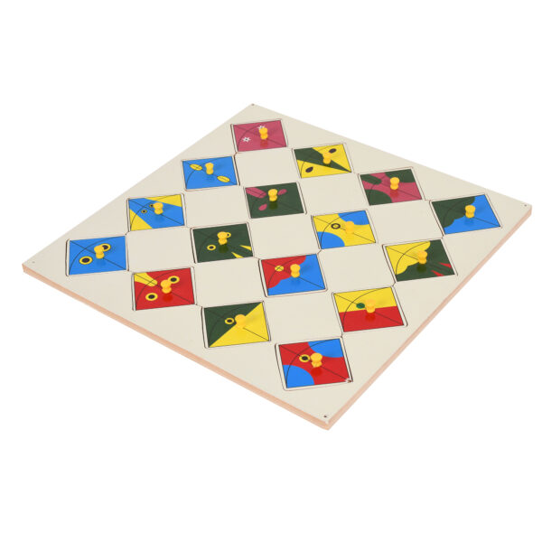 Wooden Kite Shadow Memory Matching Interlocking Puzzle Game - Image 3